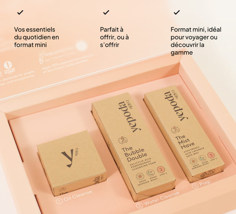 The Mini Daily Essentials Set – Coffret Cadeau